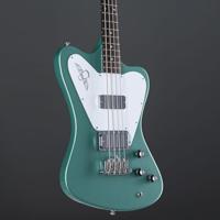 Gibson Non-Reverse Thunderbird Inverness Green elektrische basgitaar met koffer - thumbnail