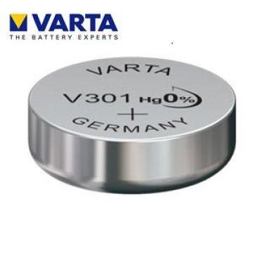Varta Knoopcel 301 1.55 V 1 stuk(s) 82 mAh Zilveroxide SILVER Coin V301/SR43 NaBli 1