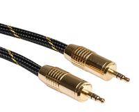 ROLINE GOLD audio kabel 3,5mm Male/Male, 5 m - thumbnail
