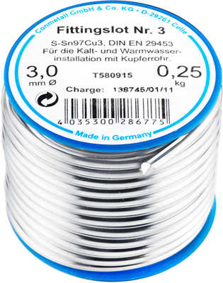 Cornat fitting-soldeer drinkwatersan. 250g - t580915