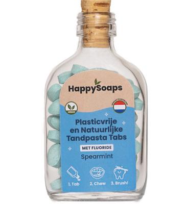 Happysoaps Tandpasta tabs met fluoride 62 Stuks