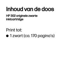 Originele inkt cartridge HP F6U66AE Zwart - thumbnail