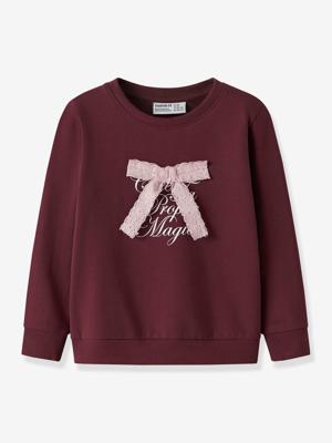 Sweater NMFSETINA meisje NAME IT bordeauxrood