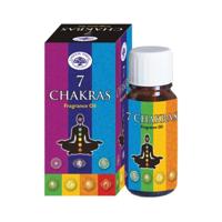 Green Tree Geurolie 7 chakras 10 Milliliter - thumbnail