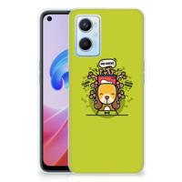 OPPO A96 | OPPO A76 Telefoonhoesje met Naam Doggy Biscuit - thumbnail