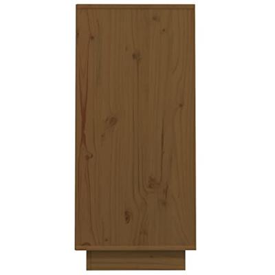 Wandkast 60x34x75 cm massief grenenhout honingbruin Wandkast 60x34x75 cm massief grenenhout honingbruin