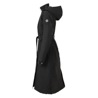 AGU Trench Coat Winter Regenjas Urban Outdoor Dames - Zwart - XL - Waterdicht