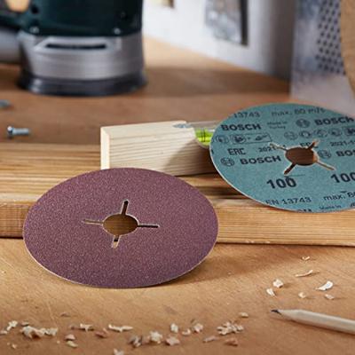 Bosch Accessories 2609256253 Schuurpapier voor schuurschijf Korrelgrootte (num) 100 (Ø) 125 mm 5 stuk(s)