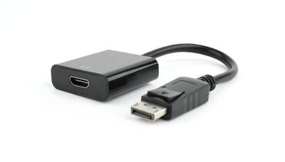 DisplayPort naar HDMI adapter zwart, Blister verpakking