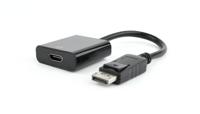 DisplayPort naar HDMI adapter zwart, Blister verpakking - thumbnail