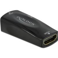Delock 66560 Adapter HDMI-A female naar VGA female 1080p met audio - thumbnail