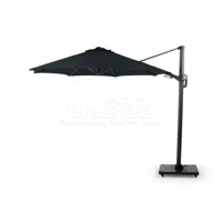 Tierra Outdoor Zweefparasol Duraflex Ø350cm Dark Grey - thumbnail