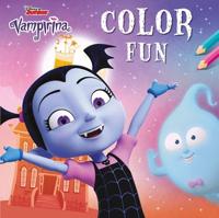 Disney kleurboek Vampirina Color Fun 22 cm - thumbnail