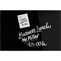 magnetoplan 13402012 Glazen magneetbord (b x h) 400 mm x 600 mm Zwart - thumbnail