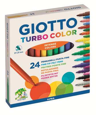 Set Viltstiften Giotto F417000 24 Onderdelen Set Viltstiften Giotto F417000 24 Onderdelen