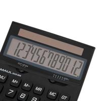 Maul ECO 850 Zakrekenmachine Zwart Aantal displayposities: 12 werkt op zonne-energie (b x h x d) 126 x 174 x 35 mm - thumbnail