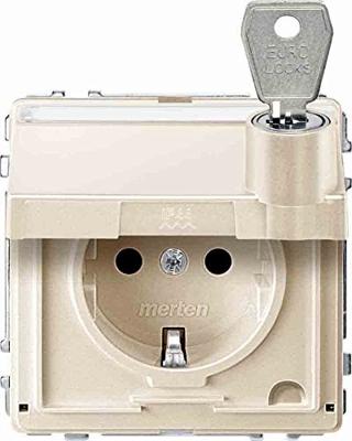 Merten MEG2316-7244 Wandcontactdoos AquaDesign Wit 1 stuk(s)