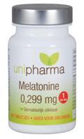 Unipharma Melatonine Puur 0,299mg Tabletten 500st - thumbnail