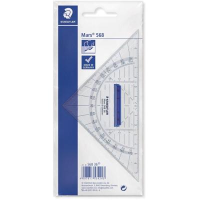 Staedtler geodriehoek, ft 16 cm, met afneembaar handvat