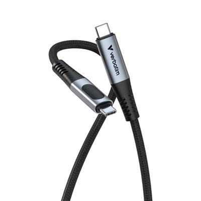 Verbatim Mobiele telefoon Kabel [1x USB-C stekker - 1x USB-C stekker] 1.2 m USB-C