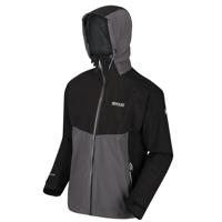 Regatta Oklahoma heren jas reflecterend grijs/zwart - thumbnail