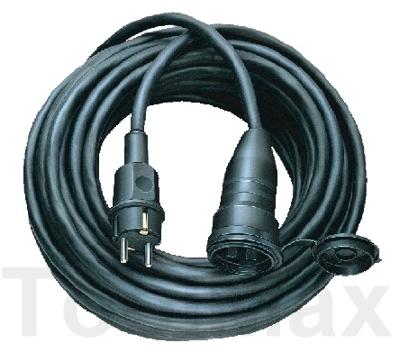 Brennenstuhl 1161470 Stroom Verlengkabel Zwart 25.00 m H05RR-F 3G 1,5 mm² Brennenstuhl 1161470 Stroom Verlengkabel Zwart 25.00 m H05RR-F 3G 1,5 mm²