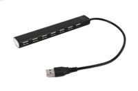 7 poorts USB 2.0 hub, zwart - thumbnail