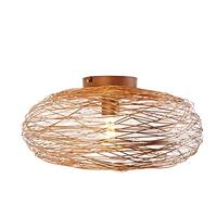 QAZQA Design plafondlamp koper ovaal - Sarella - thumbnail