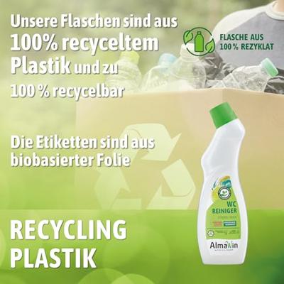 AlmaWin Wc reiniger citroenachtig fris - 750ml - thumbnail