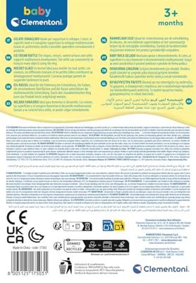 Clementoni baby rammelaar ijs