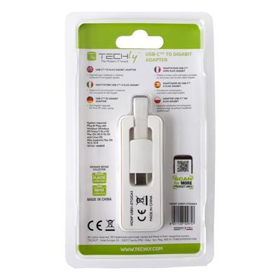Techly IADAP-USB31-ETGIGA3 netwerkkaart & -adapter Techly IADAP-USB31-ETGIGA3 netwerkkaart & -adapter