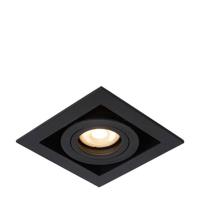 Lucide CHIMNEY - Inbouwspot - 1xGU10 - Zwart - thumbnail