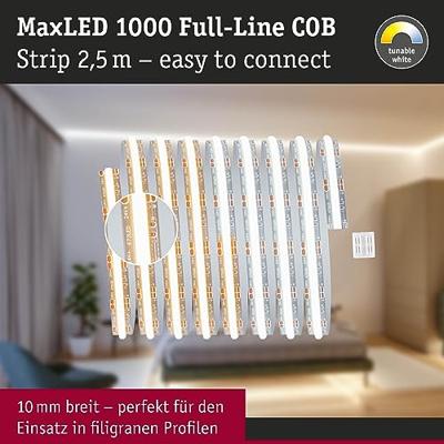 Paulmann MaxLED 1000 71116 LED-strip uitbreidingsset 2500 mm Warmwit 2.5 m