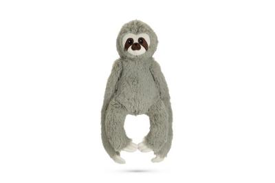 Beeztees Luiaard Mees - Hondenspeelgoed - Pluche - Grijs - 40x20x9 cm