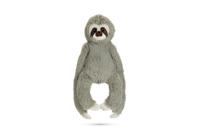 Beeztees Luiaard Mees - Hondenspeelgoed - Pluche - Grijs - 40x20x9 cm - thumbnail