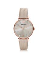 Emporio Armani Heren Armani klassiek horloge groen / goud horloge AR1722 - thumbnail