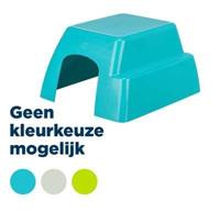 Trixie knaagdierhuis cavia kunststof assorti - thumbnail