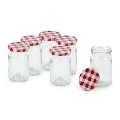 Overige Merken Glazen weckpotjes 107 ml 6 stuks