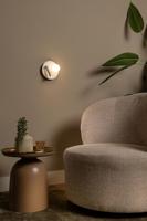 Lucide MATIZ - Bedlamp / Wandlamp - Ø 16,5 cm - LED - 3000K - Met USB oplaadpunt - Wit - thumbnail