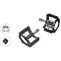 Elvedes Ergotec pedalen ep superlight 9/16" aluminium zwart - thumbnail