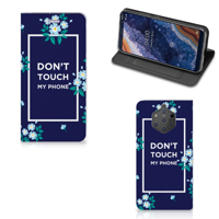 Nokia 9 PureView Design Case Flowers Blue DTMP - thumbnail