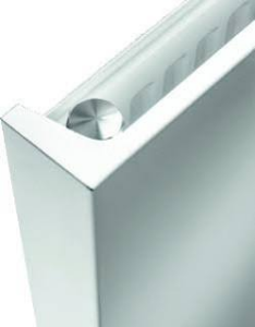 Vasco Niva N2L1 designradiator dubbel 620x2220mm 2243 watt aansluiting 1188 wit structuur 192062222lb0900