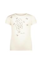 Le Chic Zomer t-shirt meisjes Ivoor wit - artwork - Nommy - thumbnail