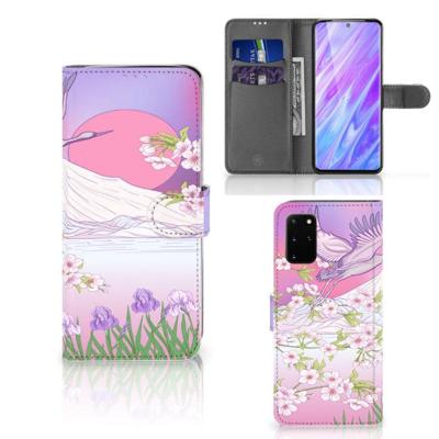 Samsung Galaxy S20 Plus | Telefoonhoesje | Met pasjeshouder | Bird Flying