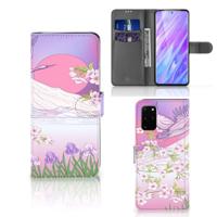 Samsung Galaxy S20 Plus | Telefoonhoesje | Met pasjeshouder | Bird Flying - thumbnail