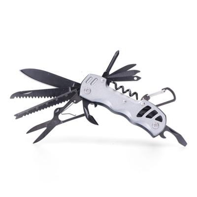 Multifuncitonele mes EDM 08557 K2 Zilverkleurig Karabijnhaak