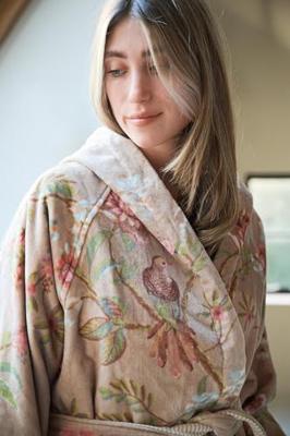 Pip Studio Pip Studio Secret Garden Bathrobe badjas Khaki XS