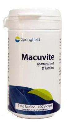 Springfield Macuvite 100 Vegetarische capsules Springfield Macuvite 100 Vegetarische capsules