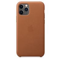 Apple leather case iPhone 11 Pro Saddle Brown - thumbnail