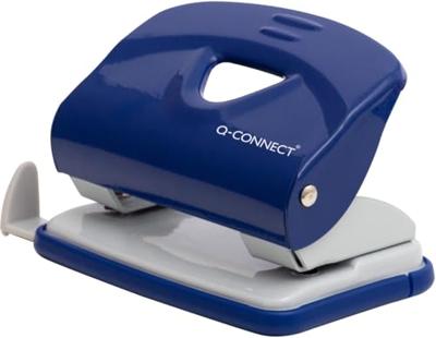 Q-CONNECT Light Duty perforator, metaal, 20 blad, blauw